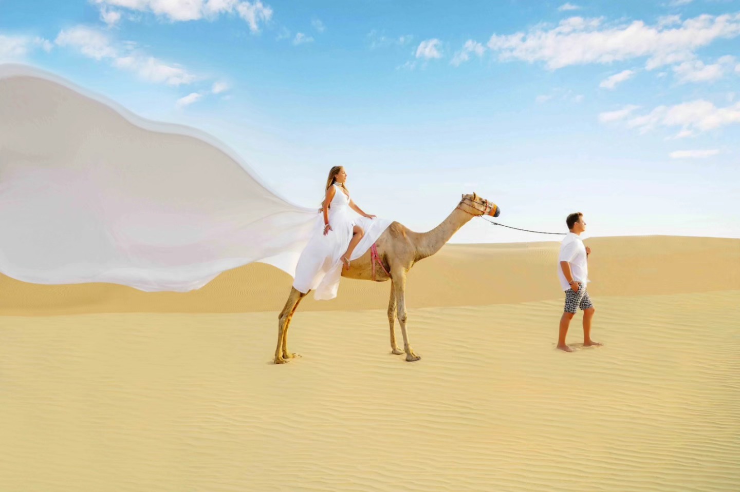 Magical Arabian Backdrops for Unforgettable Pre-Wedding Photography