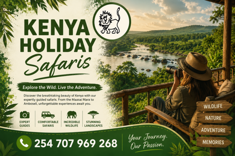 Premium Kenya Safari Escapes Combining Wildlife Adventure and Coastal Luxury