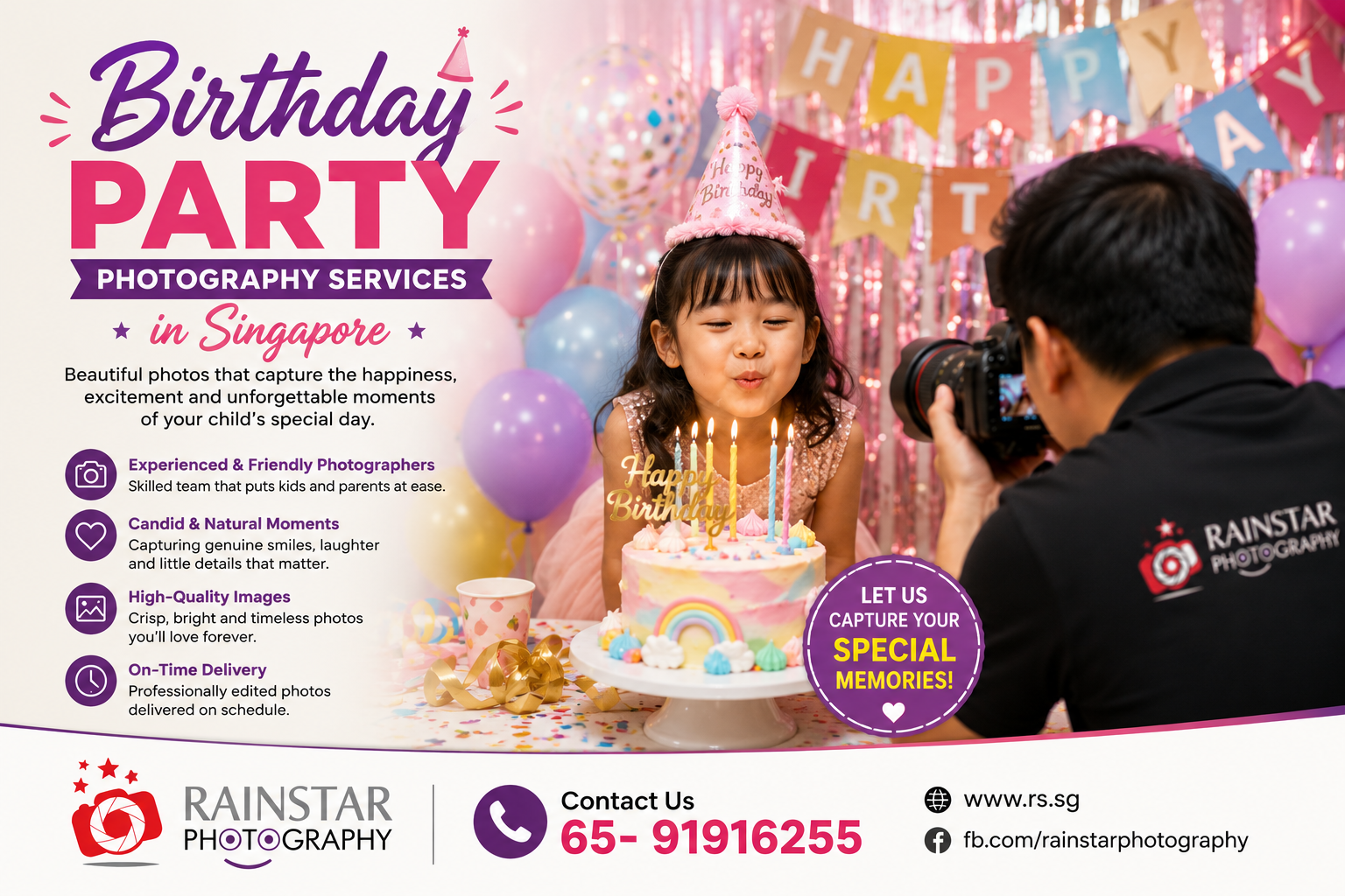 Birthday Party Photographer