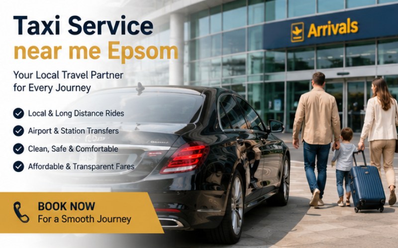 Airport Cheap Taxi Strengthens Executive Car Service in Epsom for Business and Airport Travel